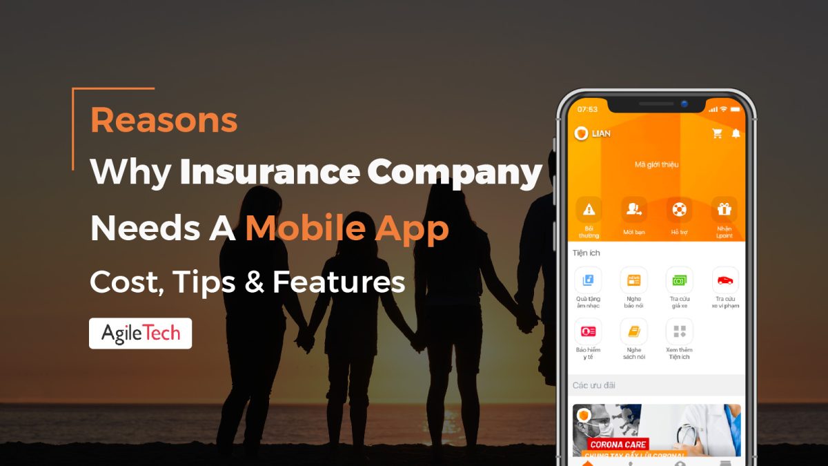 insurance app development advantage of having a mobile app for insurance company agiletech