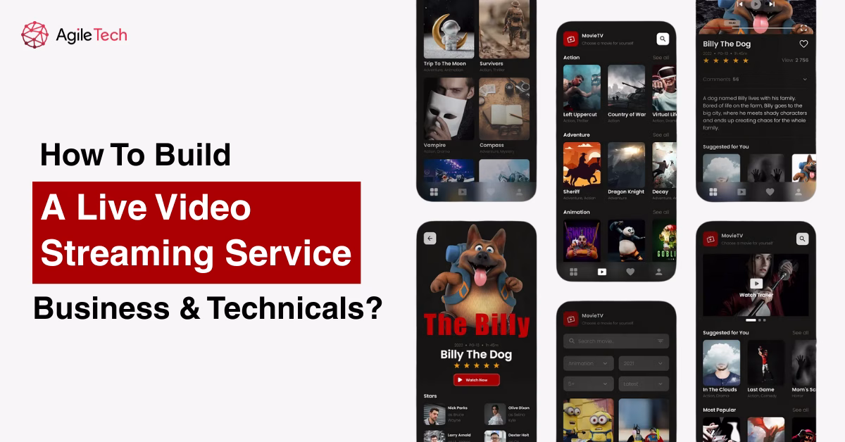 a live video streaming service