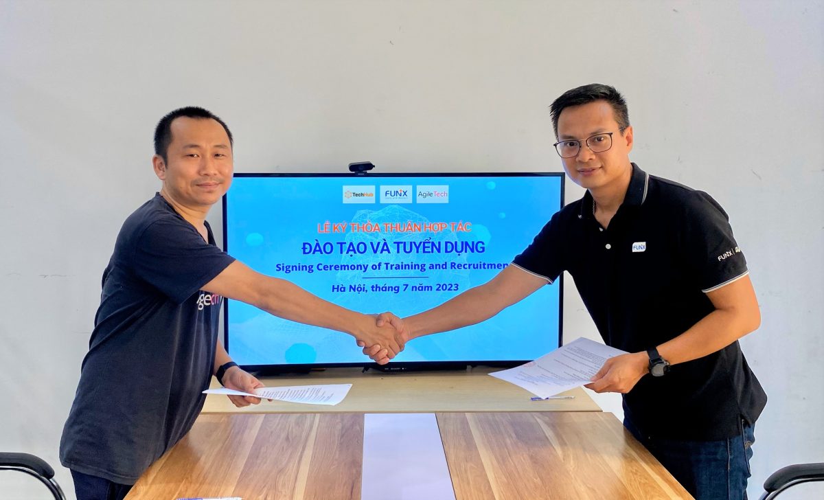 Congratulations on the Cooperation between AgileTech Vietnam and FUNiX