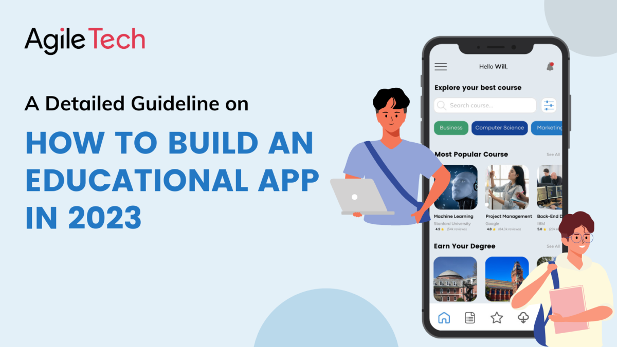 how to build an educational app