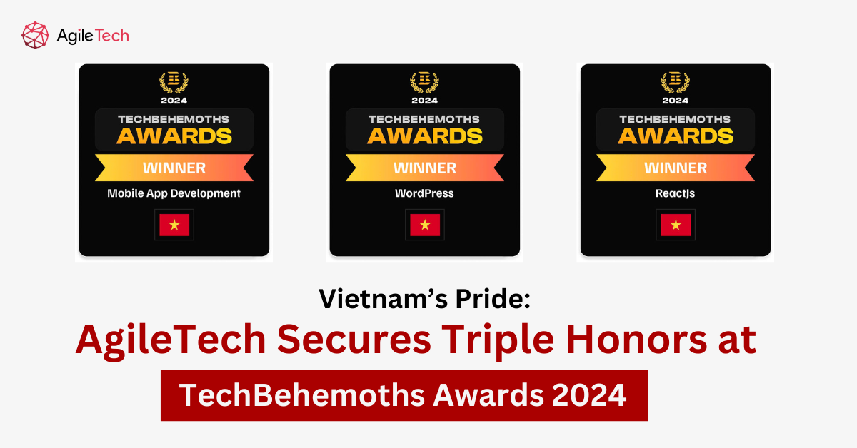 AgileTech Wins TechBehemoths Awards 2024