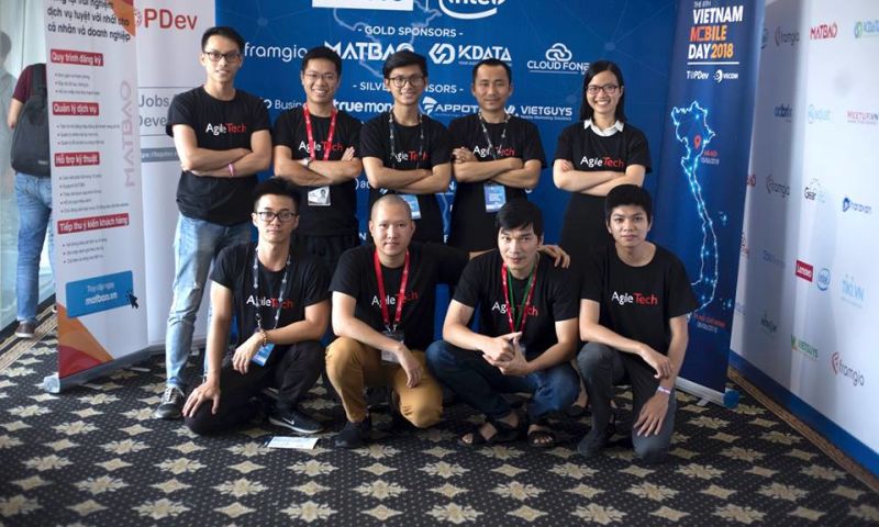 our team in event